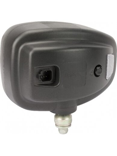 Priekinis LED žibintas, RH heavy duty, 22/32W, stačiakampis, 12-24V, 240x127x164mm, Deutsch 6 kontaktų, šildomas, tolimosios/mažosios šviesos, Kramp 2 Priekinis LED žibintas, RH heavy duty, 22/32W, stačiakampis, 12-24V, 240x127x164mm, Deutsch 6 kontaktų, šildomas, tolimosios/mažosios šviesos, Kramp 2