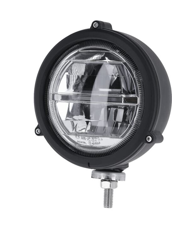 Priekinis LED žibintas, apvalus, 10-30 V, tvirtinamas varžtais, Ø 150 mm, Kramp
