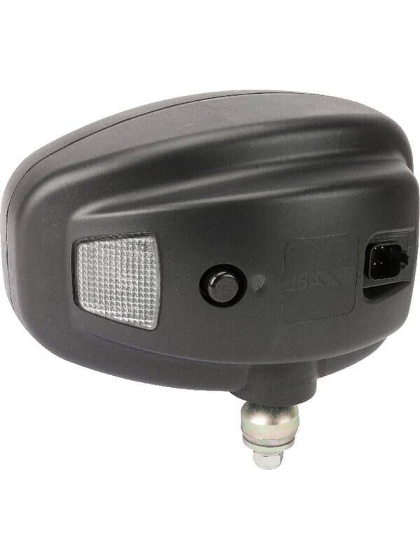 Priekinis LED žibintas, LH heavy duty, 22/32W, stačiakampis, 12-24V, 240x127x164mm, Deutsch 6 kontaktų, šildomas, tolimosios/mažosios šviesos, Kramp 2