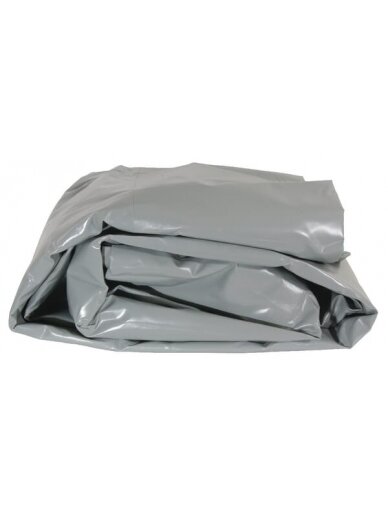 PVC brezentas su užlaida PVC brezentas su užlaida