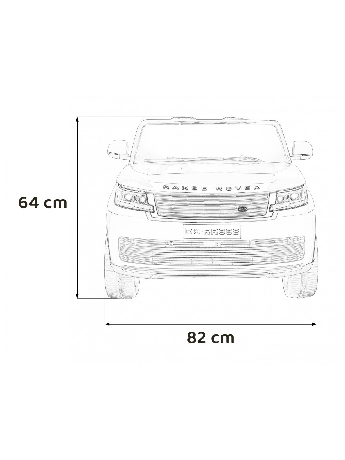 "Range Rover" visureigio liftas Raudona 18 "Range Rover" visureigio liftas Raudona 18