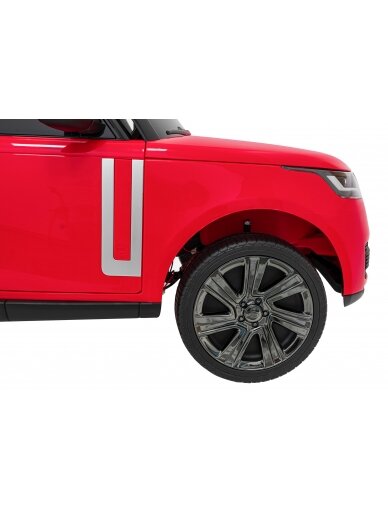 "Range Rover" visureigio liftas Raudona 16 "Range Rover" visureigio liftas Raudona 16