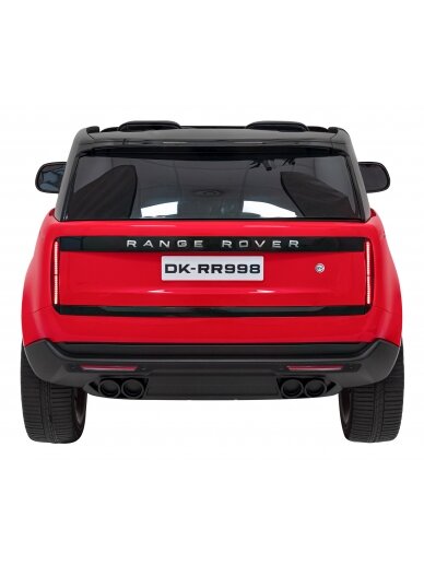 "Range Rover" visureigio liftas Raudona 3 "Range Rover" visureigio liftas Raudona 3