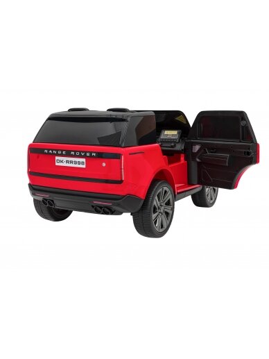 "Range Rover" visureigio liftas Raudona 4 "Range Rover" visureigio liftas Raudona 4