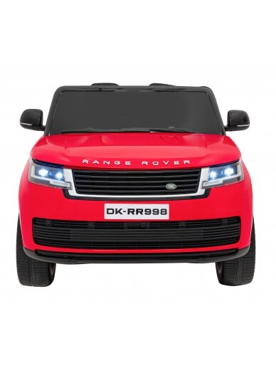 "Range Rover" visureigio liftas Raudona "Range Rover" visureigio liftas Raudona