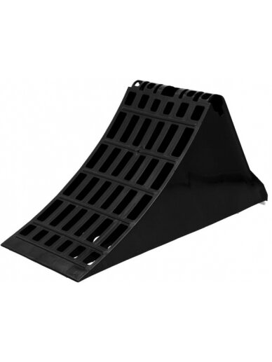 Ratų atrama PVC juoda Ratų atrama PVC juoda