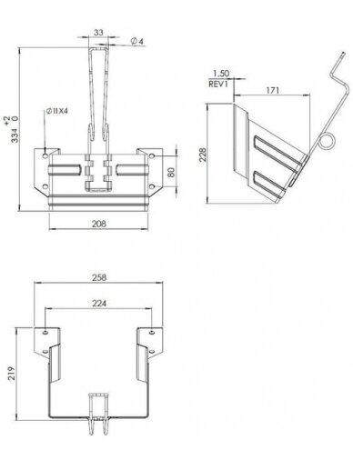Ratų laikiklis Begin®, skirtas E53 / didelis 2