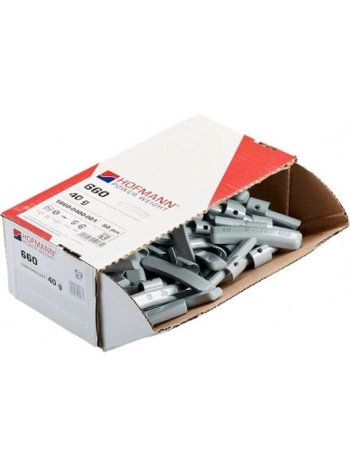 Ratų svoris H660 40gr 50x 2 Ratų svoris H660 40gr 50x 2