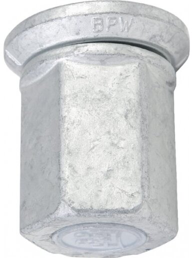 Ratų veržlė M22x1,50 plieninė BRPW 1 Ratų veržlė M22x1,50 plieninė BRPW 1