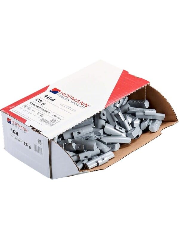 Ratų svoris H164 25gr 100x 2 Ratų svoris H164 25gr 100x 2