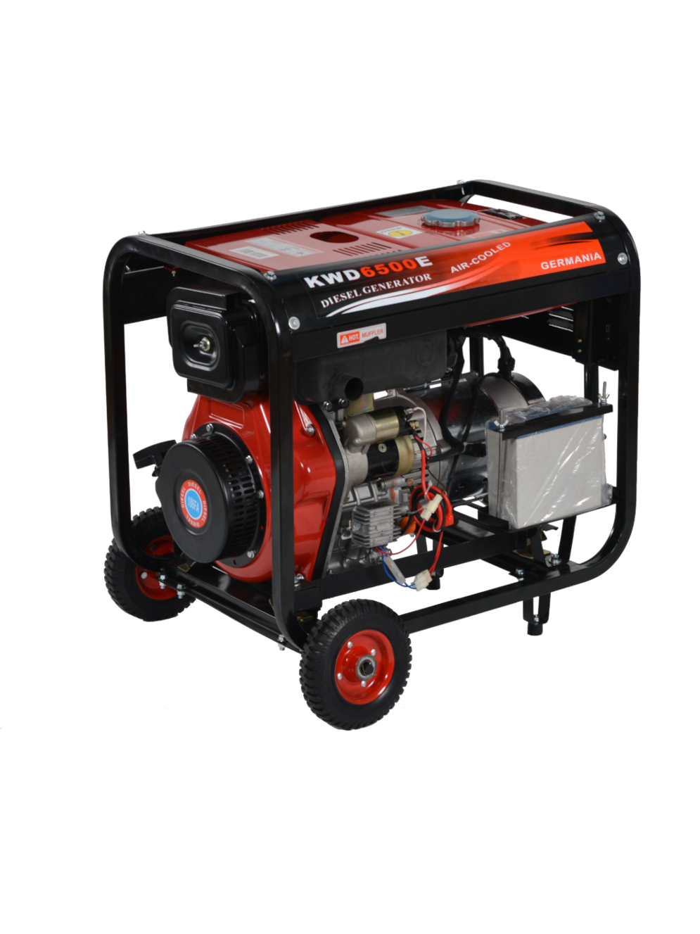 RAFT&DELE KD120 trifazis elektros generatorius 6,5 kW, 12/230/380 V 2 RAFT&DELE KD120 trifazis elektros generatorius 6,5 kW, 12/230/380 V 2