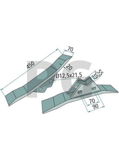 Reversible chisel Reversible chisel