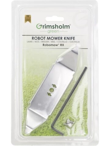 "Robomow RC/RS/TS/MS" ašmenys, 1x ašmenys, 2x varžtai ir veržliaraktis "Robomow RC/RS/TS/MS" ašmenys, 1x ašmenys, 2x varžtai ir veržliaraktis