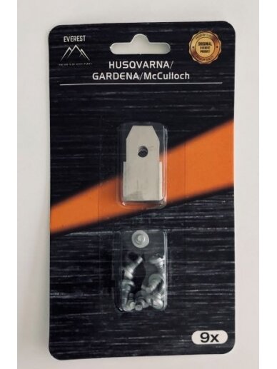 Roboto žoliapjovės peiliukai HUSQVARNA GARDENA 35mm - Rinkinys 9 vnt. Roboto žoliapjovės peiliukai HUSQVARNA GARDENA 35mm - Rinkinys 9 vnt.