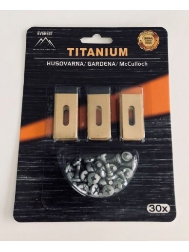 Roboto žoliapjovės peiliukai HUSQVARNA GARDENA 35mm Titanas - Rinkinys 30 vnt. Roboto žoliapjovės peiliukai HUSQVARNA GARDENA 35mm Titanas - Rinkinys 30 vnt.