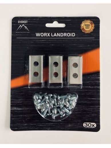 Roboto žoliapjovės peiliukai WORX - Rinkinys 30 vnt. Roboto žoliapjovės peiliukai WORX - Rinkinys 30 vnt.