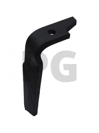 Rotacinių akėčių noragas Dešininis, Padengtas 290 x 59 x 18 mm Rotacinių akėčių noragas Dešininis, Padengtas 290 x 59 x 18 mm