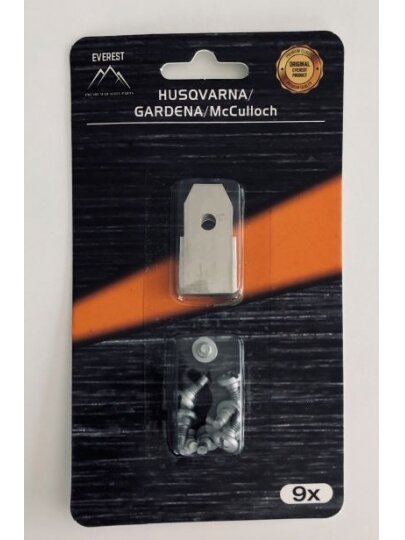 Roboto žoliapjovės peiliukai HUSQVARNA GARDENA 35mm - Rinkinys 9 vnt.