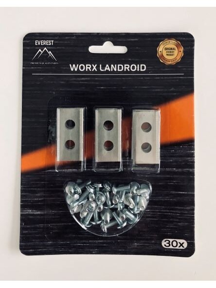 Roboto žoliapjovės peiliukai WORX - Rinkinys 30 vnt. Roboto žoliapjovės peiliukai WORX - Rinkinys 30 vnt.