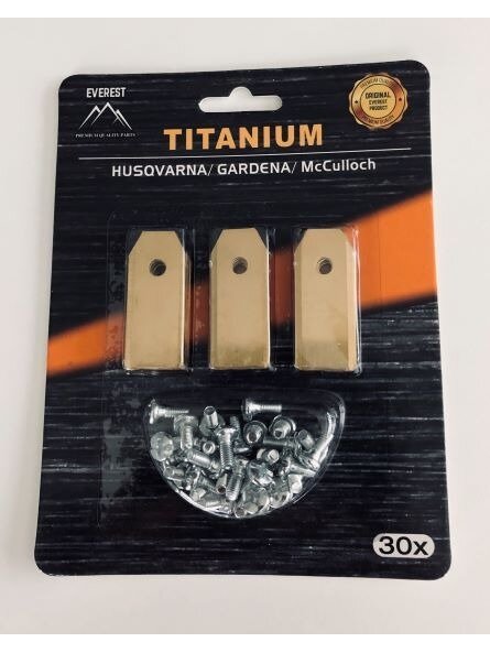Roboto žoliapjovės peiliukai HUSQVARNA GARDENA 43mm Titanas - Rinkinys 30 vnt. Roboto žoliapjovės peiliukai HUSQVARNA GARDENA 43mm Titanas - Rinkinys 30 vnt.
