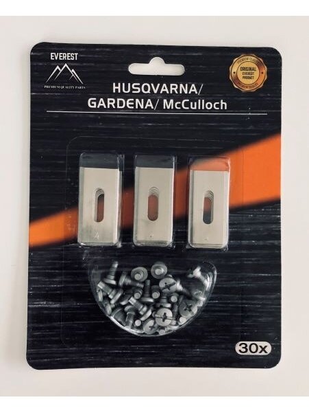 Roboto žoliapjovės peiliukai HUSQVARNA GARDENA 35mm - Rinkinys 30 vnt. Roboto žoliapjovės peiliukai HUSQVARNA GARDENA 35mm - Rinkinys 30 vnt.