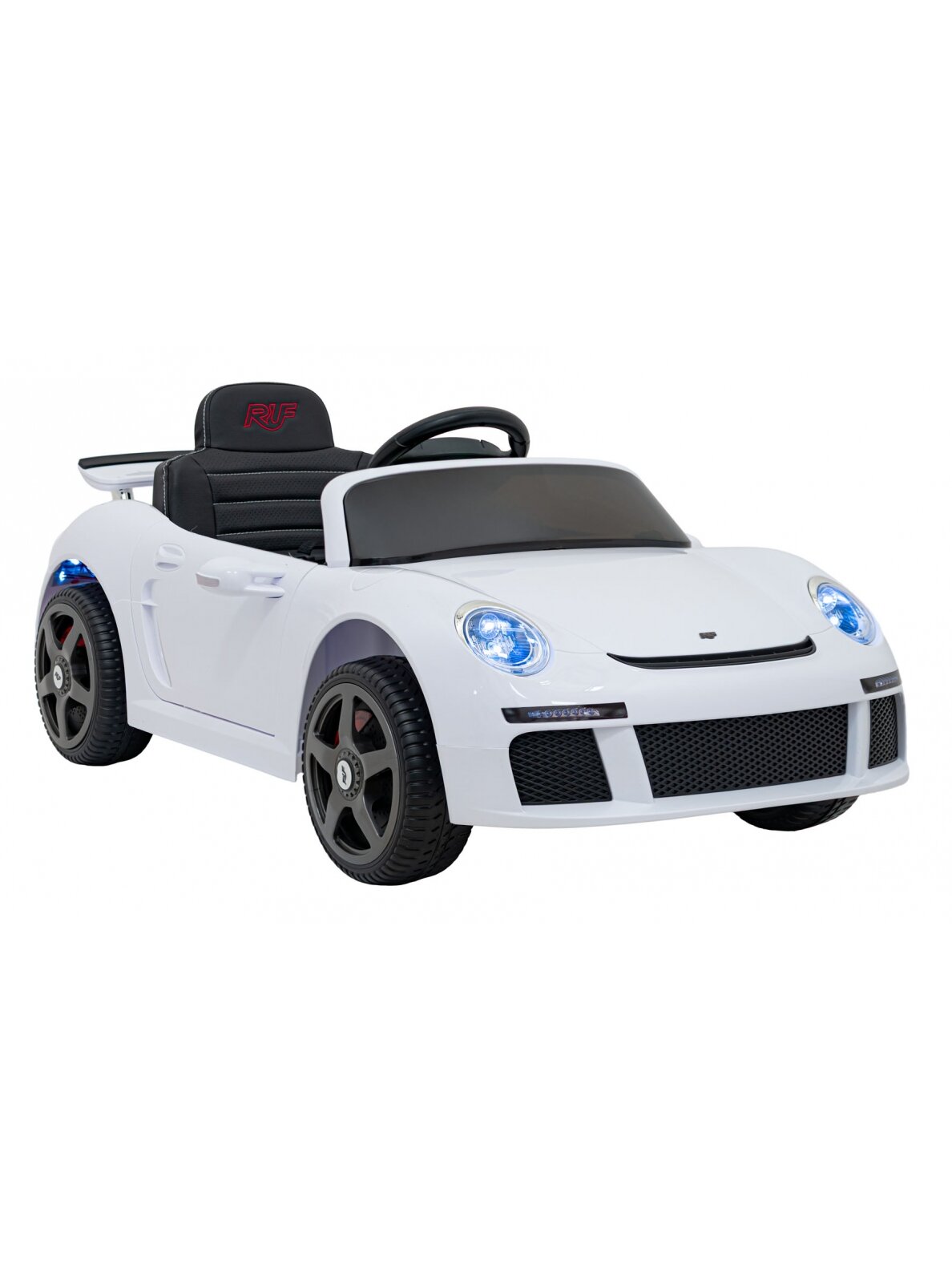 RUF CTR3 baltos spalvos Elektromobilis vaikams 7