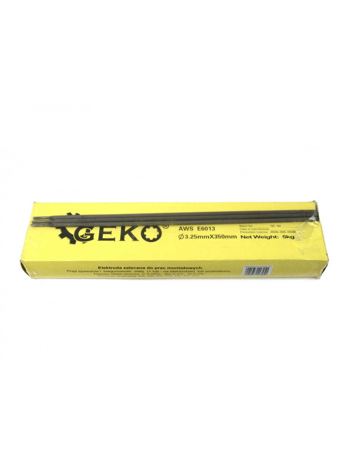 Rutilo E6013 elektrodai 4,0mmx400mm 1 Rutilo E6013 elektrodai 4,0mmx400mm 1