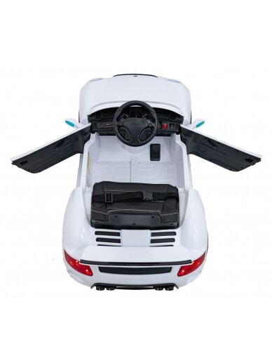 RUF CTR3 baltos spalvos Elektromobilis vaikams 15