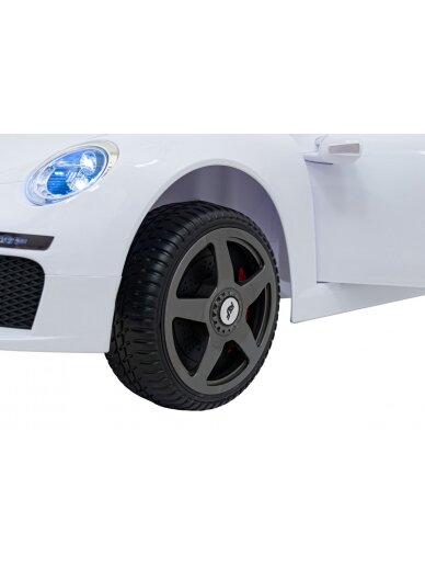 RUF CTR3 baltos spalvos Elektromobilis vaikams 3