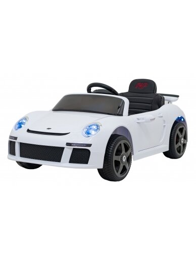 RUF CTR3 baltos spalvos Elektromobilis vaikams 8 RUF CTR3 baltos spalvos Elektromobilis vaikams 8