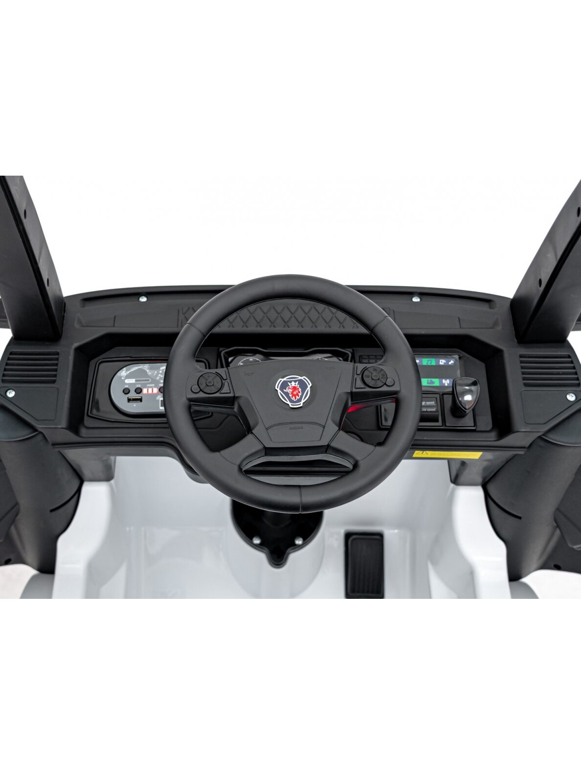 Scania R-SERIE Elektromobilis vaikams Balta 14