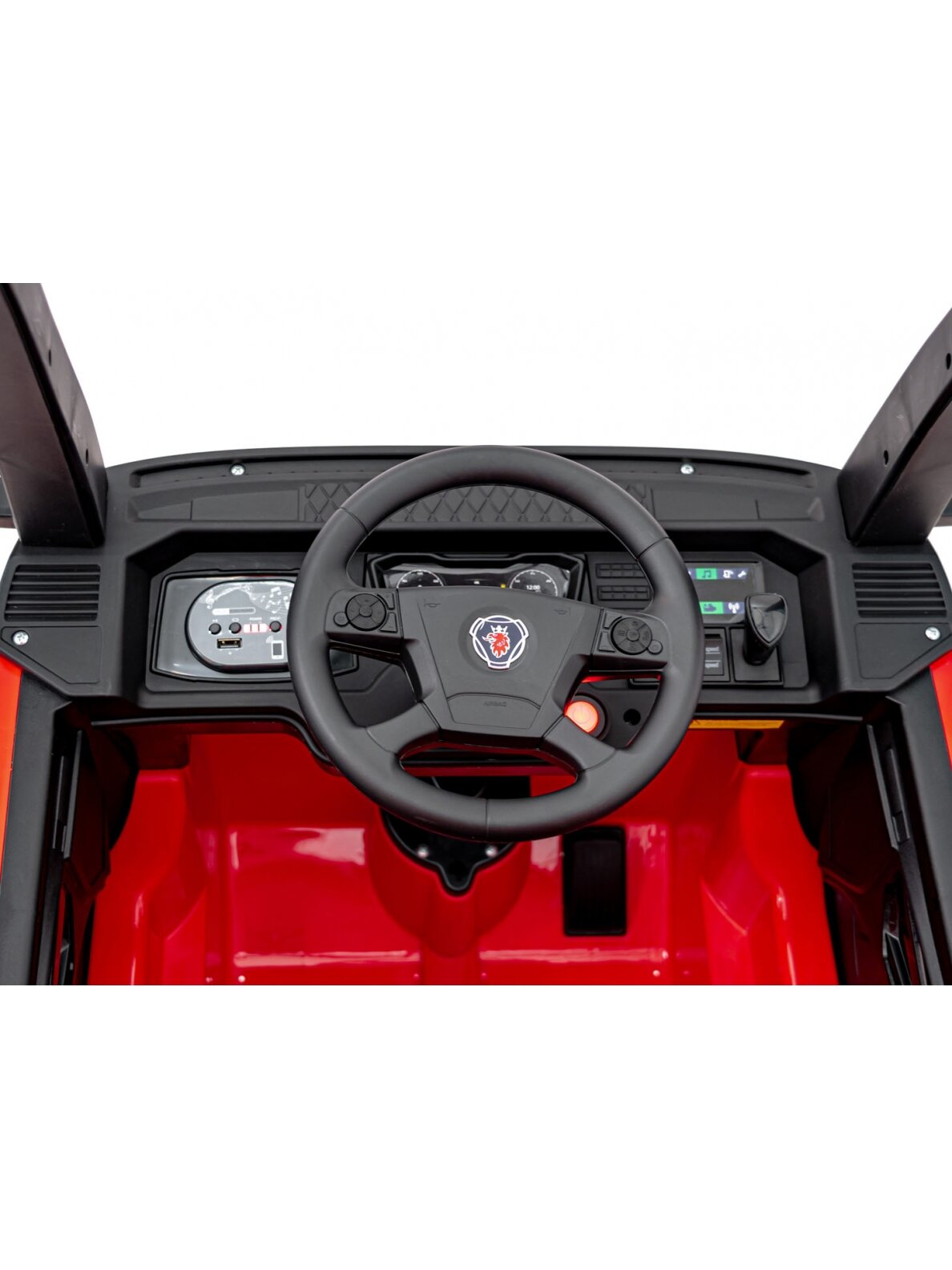 Scania R-SERIE Elektromobilis vaikams Raudona 10