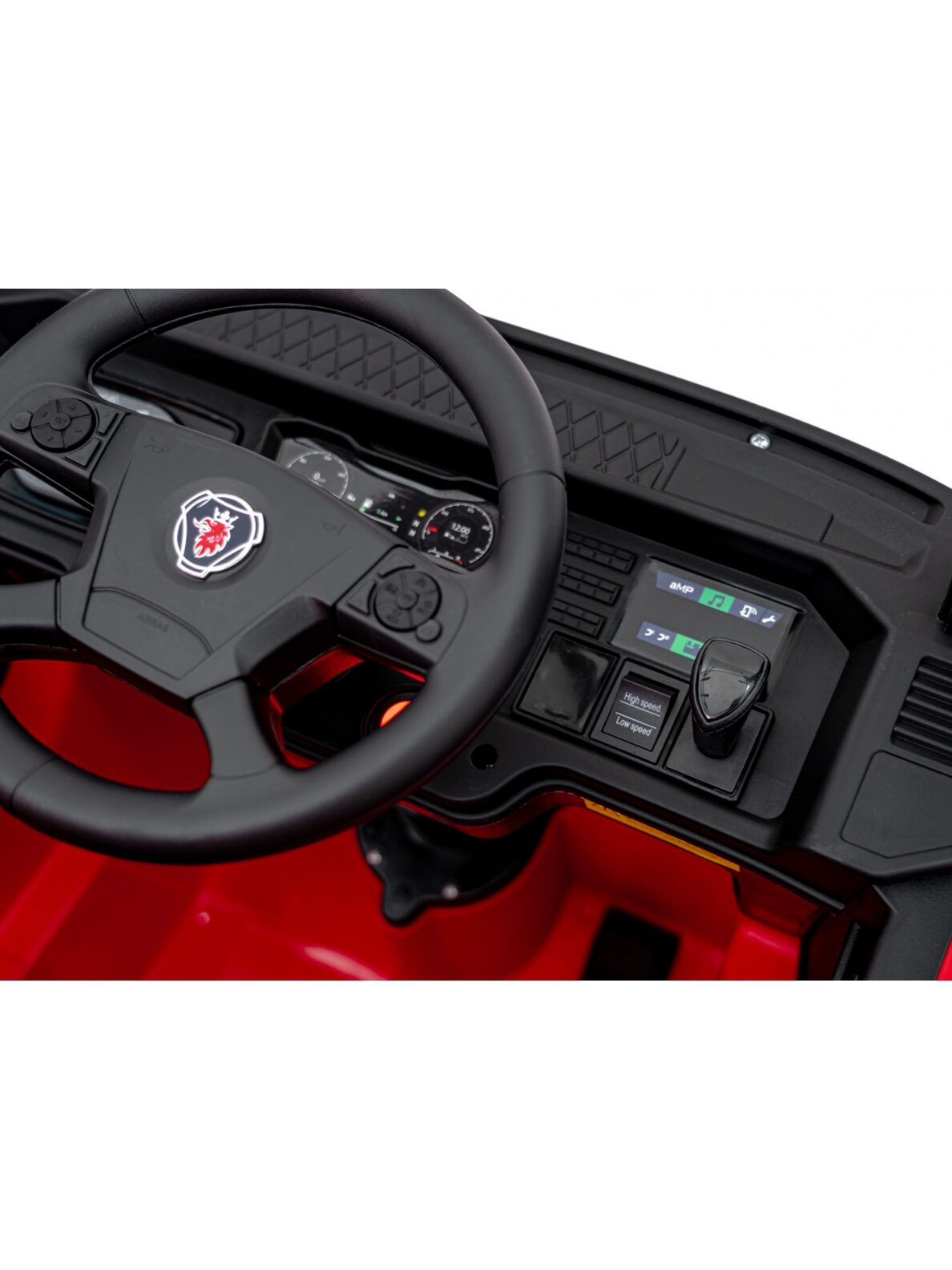 Scania R-SERIE Elektromobilis vaikams Raudona 12