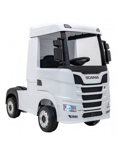 Scania R-SERIE Elektromobilis vaikams Balta 1