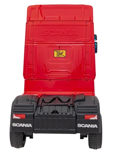 Scania R-SERIE Elektromobilis vaikams Raudona 5