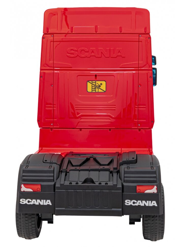 Scania R-SERIE Elektromobilis vaikams Raudona 5 Scania R-SERIE Elektromobilis vaikams Raudona 5
