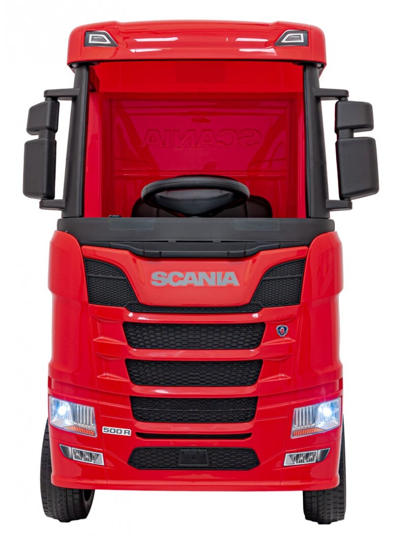 Scania R-SERIE Elektromobilis vaikams Raudona Scania R-SERIE Elektromobilis vaikams Raudona