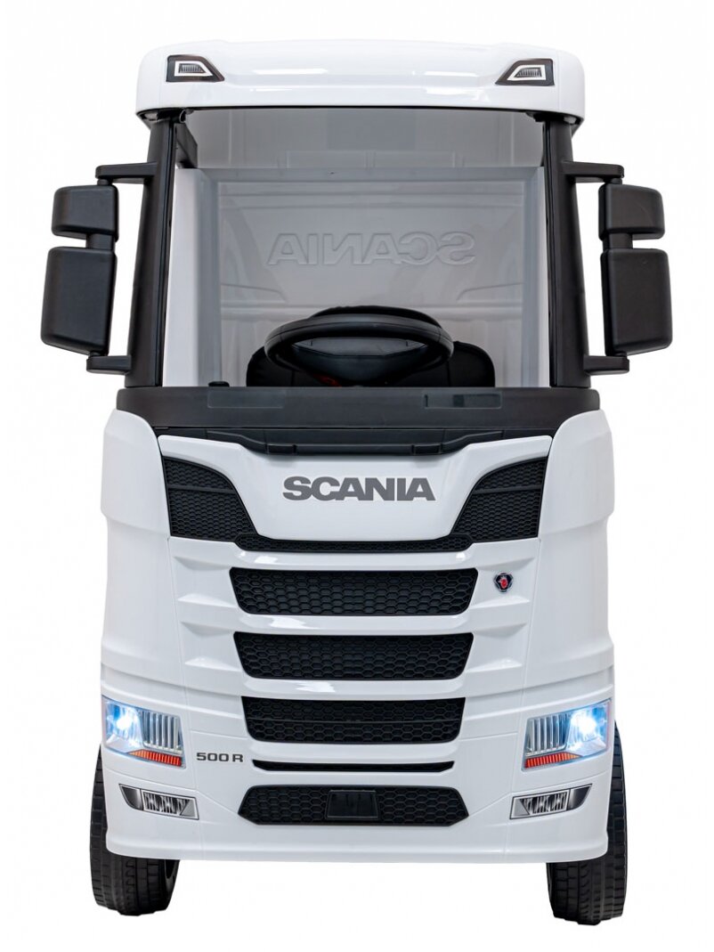 Scania R-SERIE Elektromobilis vaikams Balta