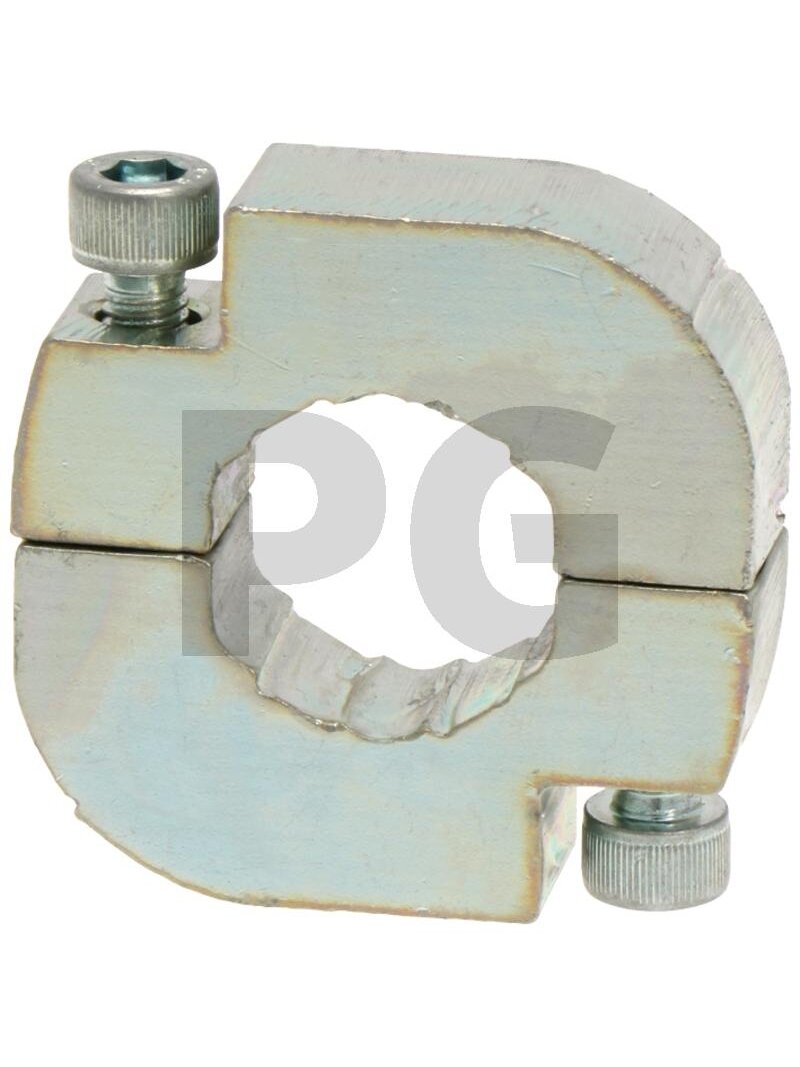 Šešiakampio veleno spaustukas Vidinis Ø 24 mm Outer Ø 50 mm Ilgis 17 mm Šešiakampio veleno spaustukas Vidinis Ø 24 mm Outer Ø 50 mm Ilgis 17 mm