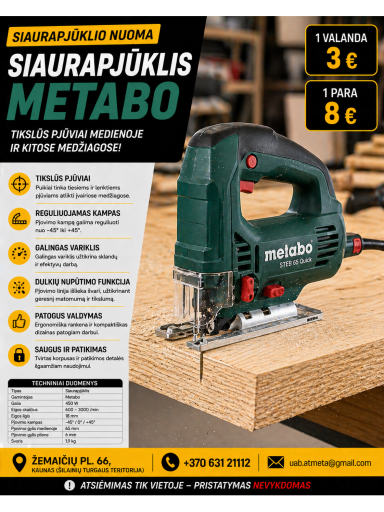 SIAURAPJŪKLIS METABO