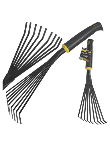 Sodo grėbliukas–šluotė, 24 cm Sodo grėbliukas–šluotė, 24 cm