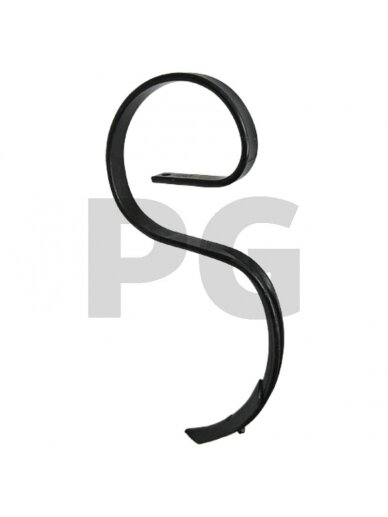 Spyruoklinis noragas 45 x 10 With share 40 x 6 x 210 mm Spyruoklinis noragas 45 x 10 With share 40 x 6 x 210 mm