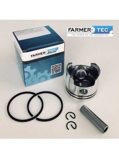 Stūmoklio Komplektas Kiniško Trimerio 52cc FARMERTEC Stūmoklio Komplektas Kiniško Trimerio 52cc FARMERTEC