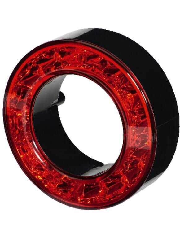 Stabdžių šviesos diodas, 2,30 W, žiedinis, 12 V, raudonas, 16 LED, Hella