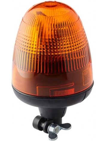 Sukamasis halogeninis švyturys, apvalus, 12 V, gintarinis, tvirtinamas ant stulpo, Ø 135 mm x222 mm, "Hella", "Rotaflex Sukamasis halogeninis švyturys, apvalus, 12 V, gintarinis, tvirtinamas ant stulpo, Ø 135 mm x222 mm, "Hella", "Rotaflex