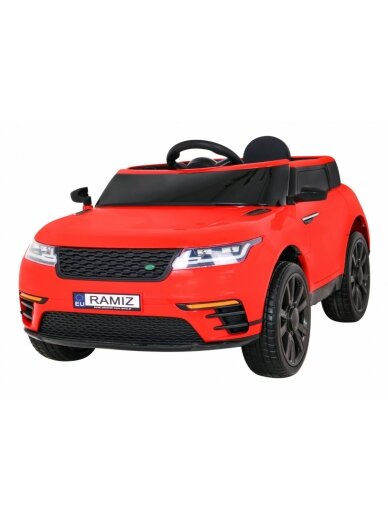 "Super-S" Elektromobilis vaikams Raudona