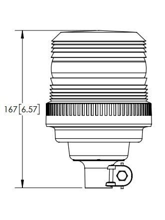 Švyturys LED, 12-24 V, gintarinis, lankstus, ECCOLED BRONZE ECCO 2 Švyturys LED, 12-24 V, gintarinis, lankstus, ECCOLED BRONZE ECCO 2