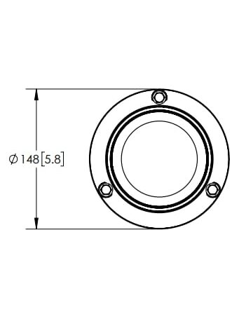 Švyturėlis LED, 12-24 V, gintarinis, magnetinis, ECCOLED BRONZE ECCO 1