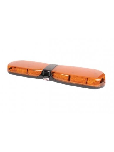 Šviesos juosta LED, 12/24V, gintarinė, tvirtinama varžtais, 770x200x85 mm, 12 LED, "Aerolite", "Britax 1