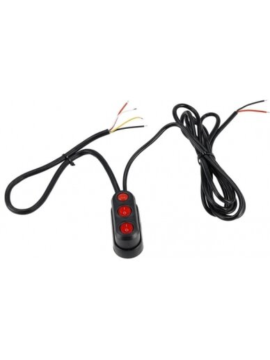 Šviesos juosta LED, 170W, 12-24V, gintarinė, tvirtinama varžtais, 1220mm, Kramp 2 Šviesos juosta LED, 170W, 12-24V, gintarinė, tvirtinama varžtais, 1220mm, Kramp 2